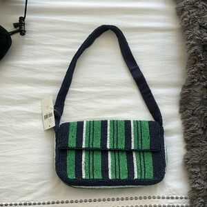 Anthropologie beaded shoulder bag
